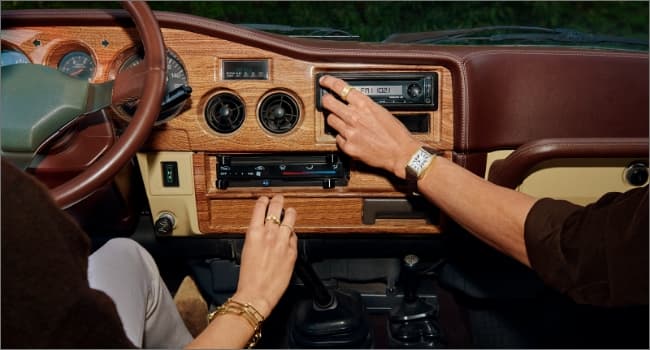 Fossil Men's Copeland Quartz Stainless Steel and Leather Three-Hand Watch