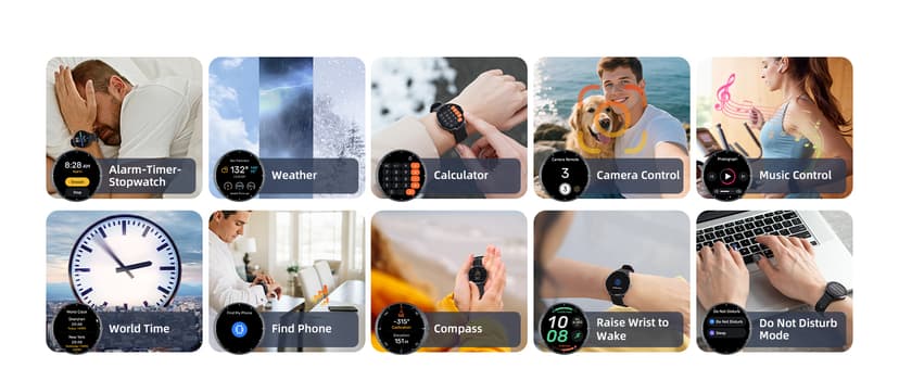 Parsonver Parsonver Swimming Smart Watch, 5ATM Waterproof for Pool & Open Water, Built-in GPS & Compass, AMOLED Screen Fitness Tracker with 100+ Sports Modes, Heart Rate & Sleep Monitor, AI Swim Analysis, Black