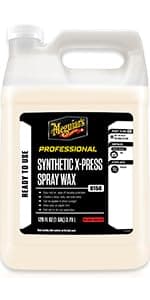 Meguiar's G7716 Gold Class Carnauba Quik Wax, Special Blend for Richness and Shine, Clear Coat Safe Meguiar's Quik Wax, Spray That Leaves Lasting Results Without Residue, 16 Oz