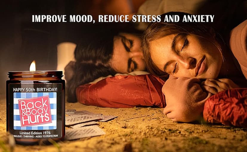 50th Birthday Gifts for Her and Him, 50th Birthday Decorations for Women Men, Funny Birthday Gifts for Women Mom Dad Husband Wife Friends Sister, Cool Best Gift Ideas for 50 Year Old Woman