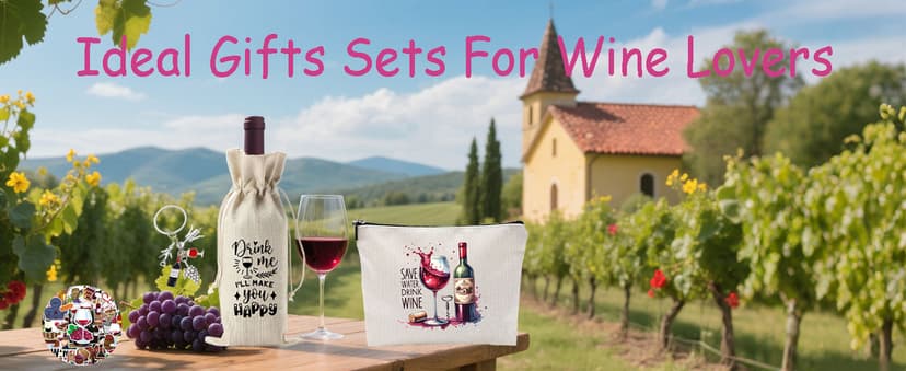 Wine Gifts for Women,5pcs Gift Set for Wine Lovers,Birthday Present for Friends Sister, Wife, Mother With Funny Socks