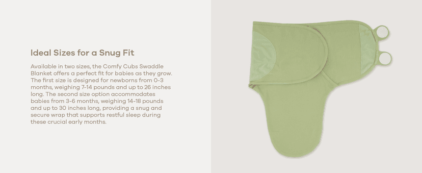 Comfy Cubs Easy Swaddle Blanket, 3 Pack - 100% Cotton Newborn Wrap, Small for 0-3 Months Infants, with Adjustable Velcro, Breathable and Durable Sleep Sack for Babies - Blush, Mauve & Mulberry