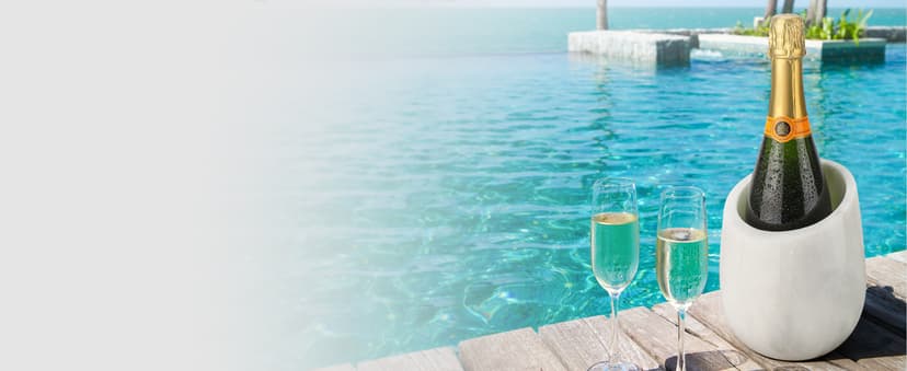 Gusto Nostro Marble Wine Chiller Bucket - 750ml Wine Bottle Cooler and Champagne Chiller for Party, Kitchen, Bar Cart Decor to Chill & Keep Bottles Cold with Unique Wine Lovers Gift Box (White)