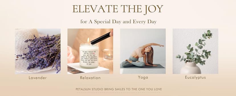 Funny Sister Gifts, Sister Birthday Gifts Ideas- Handmade Lavender Natural Soy Wax Candle (7oz)- Sisters Gift from Sister Brother for Graduation, Birthday, Christmas, Mothers Day, Sis Candle