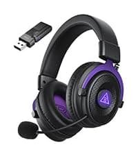 EKSA E1000 USB Gaming Headset for PC, Computer Headphones with Microphone/Mic Noise Cancelling, 7.1 Surround Sound, RGB Light - Wired Headphones for PS4, PS5 Console, Laptop, Call Center