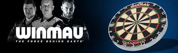 Winmau Diamond Plus Dart Board - Surround Set | Cabinet Set | Dartboard - Professional Darts Accessories - Variety of Options