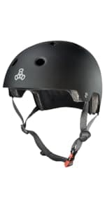 Triple Eight Certified Sweatsaver Helmet for Skateboarding, BMX, Roller Derby, Roller Skating, Inline Skating, Scooter and Bike