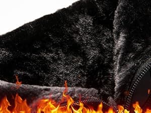 HARENCE Womens Winter Boots Comfort Snow Warm Fur Lined Outdoor Waterproof