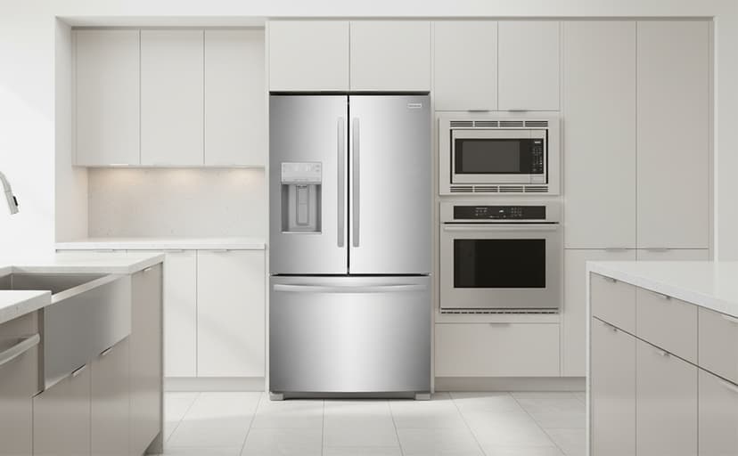 Frigidaire FRFS2823A 36 Inch Wide 27.8 Cu. Ft. French Door Refrigerator with External Ice and Water Dispenser - Stainless Steel