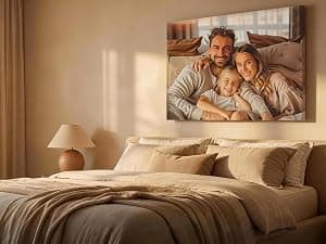 Personalized Custom Canvas Prints: Photo On Canvas (Framed 11X14) Transform Your Photos into Stunning Framed Wall Art Digitally Printed Photo To Canvas Ideal for Home Decor Gifts Keepsakes B07QZ43DR6
