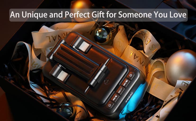 Gifts for Men Him, Cell Phone Stand with Bluetooth Speaker&Led Color Changing Light, Unique Gifts for Women Dad Her Husband, Cool Tech Gadget Wireless Speaker, Birthday Gifts for Men, Ideal Gifts