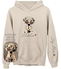 Personalized Pet Photo Design, For Pet Lovers, Everyday & Holiday Wear, Soft Cotton Blend, Meaningful Gift Custom Sweatshirt, Dog Mom & Cat Mom Sweatshirt, Pet Photo Gift B0CN32WK1K