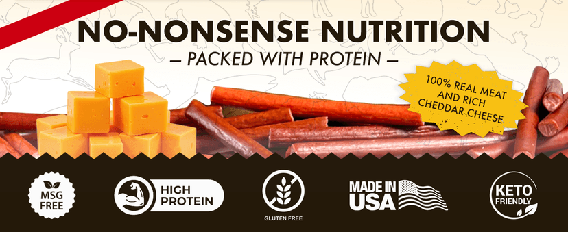 Jerky.com Gift Bag for Men | 26 Piece Meat Sticks Gift Basket with Beef Sticks, Pork, Turkey, Ham & Cheese Sticks | High Protein Snack Variety Pack | Gluten-Free Jerky Gifts for Men | Birthday Gift Basket for Him