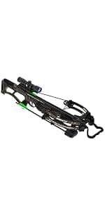 Barnett Whitetail Hunter Crossbow, with 4x32mm Multi-Reticle Scope, 2 Arrows, Lightweight Quiver