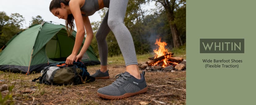 WHITIN Men's Barefoot Running Shoes | Minimalist Cross-Trainer | Zero Drop Sole