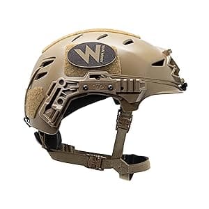 Team Wendy EXFIL LTP Lightweight Tactical Bump Helmet | Mounts for Night Vision & Accessories | Whitewater Impact Protection | Adjustable for Comfort | Airsoft Helmet
