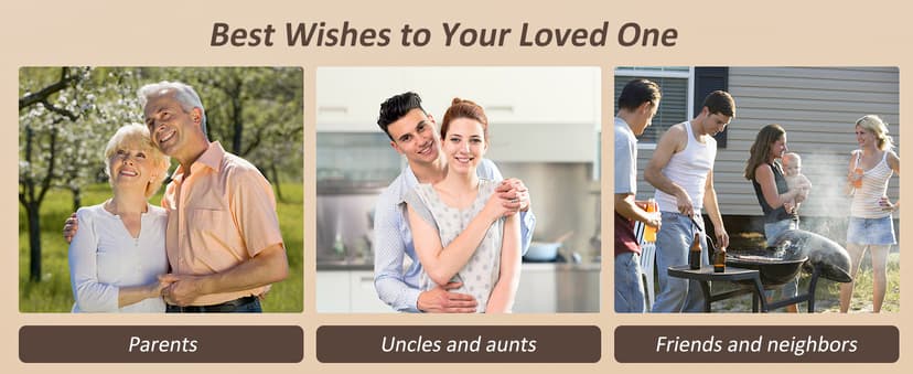 Anniversary Wind Chimes Gifts for Men Women, 25" Wind Chimes Romantic Gift for Couple, Parents, Wife, Husband, Friends, Happy Anniversary Decorations