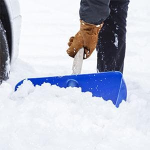 OZERO Work Gloves Winter Insulated Snow Cold Proof Leather Glove Thick Thermal Imitation Lambswool - Extra Grip Flexible Warm for Working in Cold Weather for Men and Women (Brown,Large)