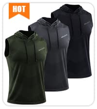 NELEUS Men's 3 Pack Dry Fit Y-Back Muscle Tank Top