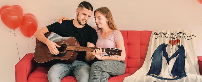 SteadStyle Gifts for Her Him, Wedding Anniversary Blanket for Women Men, Romantic I Love You, Birthday Gifts for Boyfriend Girlfriend, Wedding Gift for Wife Husband Couple 60'' x 50''