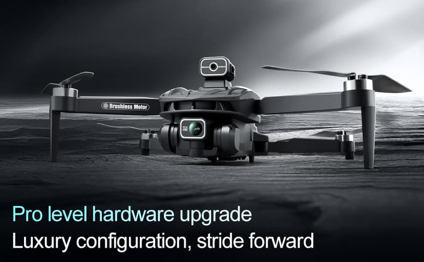 GPS Drone with 4K Camera, 4.5" LCD Display Screen Controller- 3,280ft RC Range, Auto return, Follow Me, Go Home, Gesture Control, One Key Takeoff/Landing, Altitude Hold,led Light ,Professional Quadcopter for Aerial Photography Control and Video Recording, Sports Racing Car Appearance, Adult Beginner-Friendly FPV RC Quadcopter For Kids 8-12