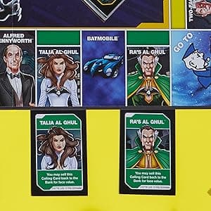 Monopoly Batman Edition Board Game | Monopoly Game for Batman Fans | Ages 8 and Up | 2 to 4 Players | Family Games | Strategy Games for Kids and Adults (Amazon Exclusive)