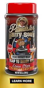 Slap Yo Daddy BBQ Rub Seasoning, Texas Brisket Magic Lone Star - Texas Brisket Rub for Smoking & Grilling From Pitmaster Harry Soo - Championship BBQ Beef Seasoning – No MSG, Gluten-Free – 10.5 oz