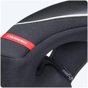 ScorpionEXO Ryzer Full Face Motorcycle Helmet with Pinlock Ready Shield with Integrated Speaker Pockets DOT ECE Approved Solid (Matte Black - X-Large)
