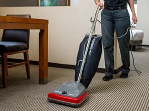 Sanitaire SC679K Tradition Upright Commercial Bagged Vacuum, Red