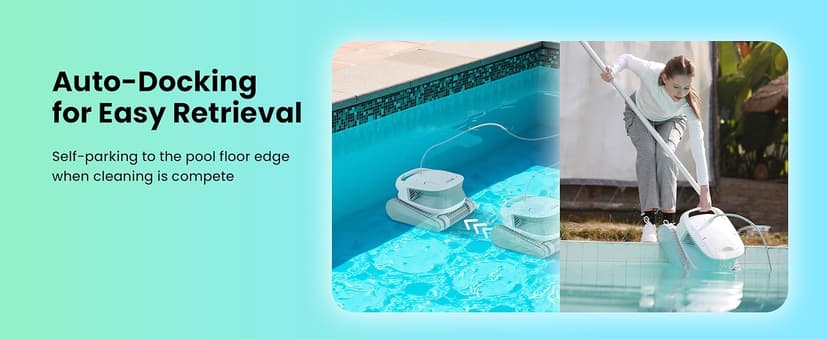 Chasing Hydro 4 SE Pool Vacuum for Inground Pools | Robot Cleaner for Floor, Wall & Waterline | Always Cleaning, Never Charging | 40ft Cord | 4.1L Filter Basket for Inground & Above Ground Pools
