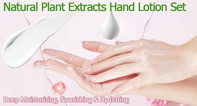 10 Pack Hand Cream for Dry Cracked Hands, Birthday Gifts for Women,Bridesmaid Gifts, Thank You Gifts, Teacher Appreciation Gifts, Natural Plant Fragrance Mini Hand Lotion Moisturizing Hand Care Cream