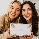 Eco Friendly Unique Natural Gift Beauty Set – Bamboo Makeup Brushes, Vegan Bamboo Roller & Soft Face Towel – Organic Self-Care Box for Women & Teens, Perfect Birthday , Holiday Present”