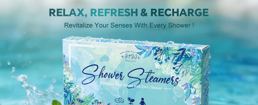 Shower Steamers Aromatherapy 8 Pack - Gifts for Women, Shower Bombs with Essential Oils, Self Care and Stress Relief Stocking Stuffers, Relaxation Birthday Gifts for Women and Men