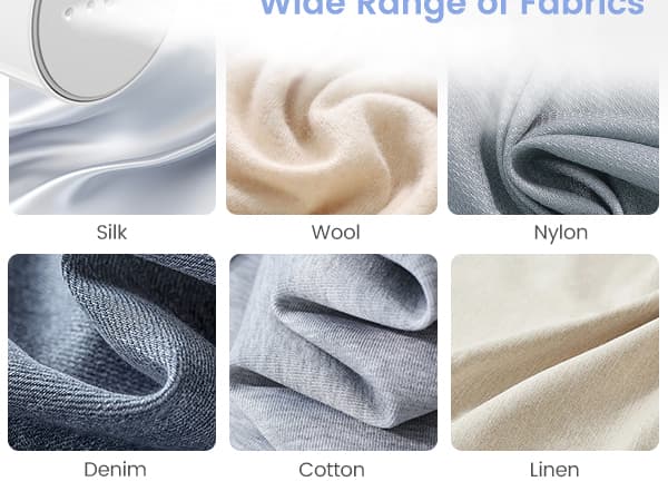 BEAUTURAL Steamer for Clothes, Portable Garment Wrinkle Remover, Fast 30s Heat-up, Foldable and Handheld, 120V Only (Not for 220V Europe)