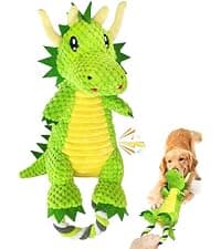 Alligator Dog Chew Toy for Medium & Large Breeds, Keep Them Busy, Reduce Boredom Jeefome Dog Toys for Aggressive Chewers B0BHN7K52L
