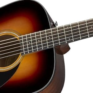 Fender Acoustic Guitar, with 2-Year Warranty, CD-60 Dreadnought V3 Classic Design with Rounded Walnut Fingerboard and Alloy Steel Strings, Glossed Black Finish, Spruce Top, Includes Hard-Shell Case