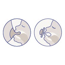 MAM Original Matte Baby Pacifiers, Binky for Boys 0-6 Months, BPA-Free Silicone Nipple, Easy to Clean, Best for Newborn Babies, Developed with Medical Experts, 2 Count Binkies with Sterilizer Case