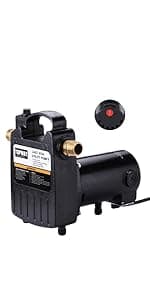 TOPWAY 2HP 110v Swimming Pool Pump 111GPM Filter Garden lnground and Above Ground Pools Water Pump
