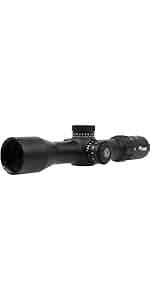 SIG SAUER Tango-SPR 4-16x44mm 30mm Tube Second Focal Plane/SFP/F2 Shockproof Waterproof Fogproof Tactical Riflescope | MOA BDC-1 Reticle, SPR Scope Mount, Flip-Back Caps Included, SOTS44000