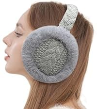 LCXSHYE Winter Ear muffs Faux Fur Warm Earmuffs Cute Foldable Outdoor Ear Warmers For Women Girls