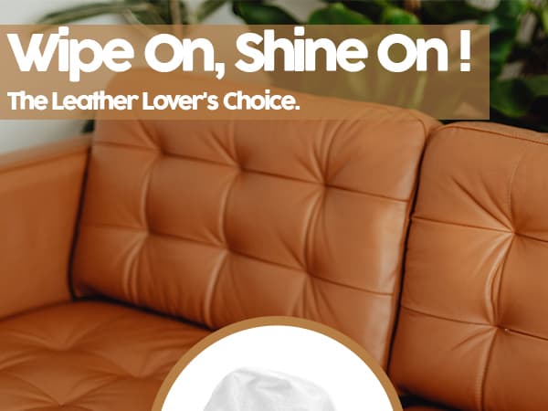 Air Jungles 3in1 Leather Cleaner Wipes 70 Count, Extra Large 8" x 10" Size, Clean Condition Protect Wipes for Vinyl and Leather Apparel Furniture Auto Car Interior Shoes Boots Bags