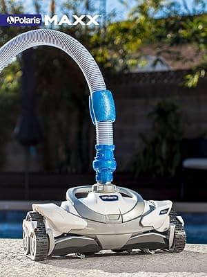 Polaris MAXX Premium Suction-Side Automatic Pool Cleaner for All In-Ground Pool Surfaces, Smart Navigation, Energy Efficient, Halo Technology for Easy Debris Removal