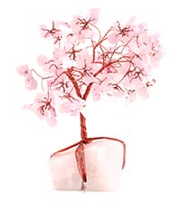 Crystal Tree of Life 7 Chakra Healing Crystal Trees for Home Decor, Office Desk Decor, Boho Decor, Handmade Bonsai Trees for Positive Energy, Money, Good Luck Birthday Gifts for Women, Mom