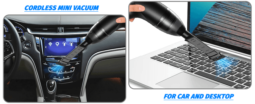 4.3Kpa Keyboard Vacuum Cleaner Mini:Handheld Computer Vacuum Cordless for Car Laptop Sewing Machine Portable Keyboard Vac USB Desk Crumbs Dust Cleaners