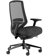 Branch Ergonomic Chair - A Versatile Desk Chair with Adjustable Lumbar Support, Breathable Mesh Backrest, and Smooth Wheels - Experience Optimal Comfort and Support - Graphite - White