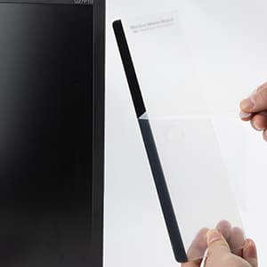 Computer Monitor Memo Board Computer Sticky Note Holder Office Desk Accessories 2pcs Computer Monitor Memo Board Office Supplies B0BRMX3SWH
