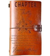 50th Birthday Decorations for Women, 50 Year Old Birthday Gifts Refillable Notebook, Turning 50 Fifty 1976 Bday Presents 50th Birthday Gifts for Hers, Chapter 50 Journal for Women B0FSKNHGKG