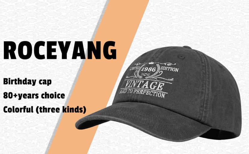 Birthday Gifts for Him Her, Unique Gifts for for Men Women, Vintage Hat