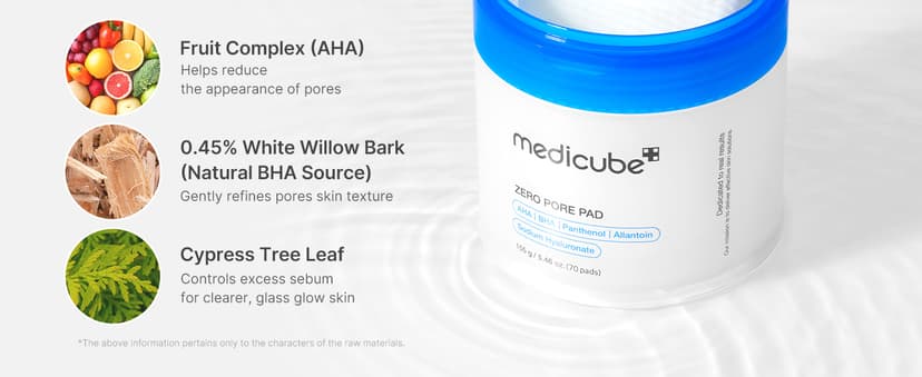 Dual-Textured Facial Pad with 4.5% AHA Lactic Acid, 0.45% BHA Salicylic Acid - For All, Korean Skin Care, 70 Pads, 1 Pack medicube Toner Pads Zero Pore Pad 2.0 for Exfoliation and Pore Care B09V7Z4TJG