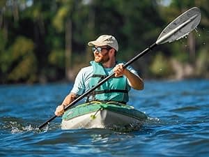 Pelican Argo 100X - Recreational Sit in Kayak - Lightweight Patented Ram-X™ Material - Ergoform™ Seating System - 10 ft